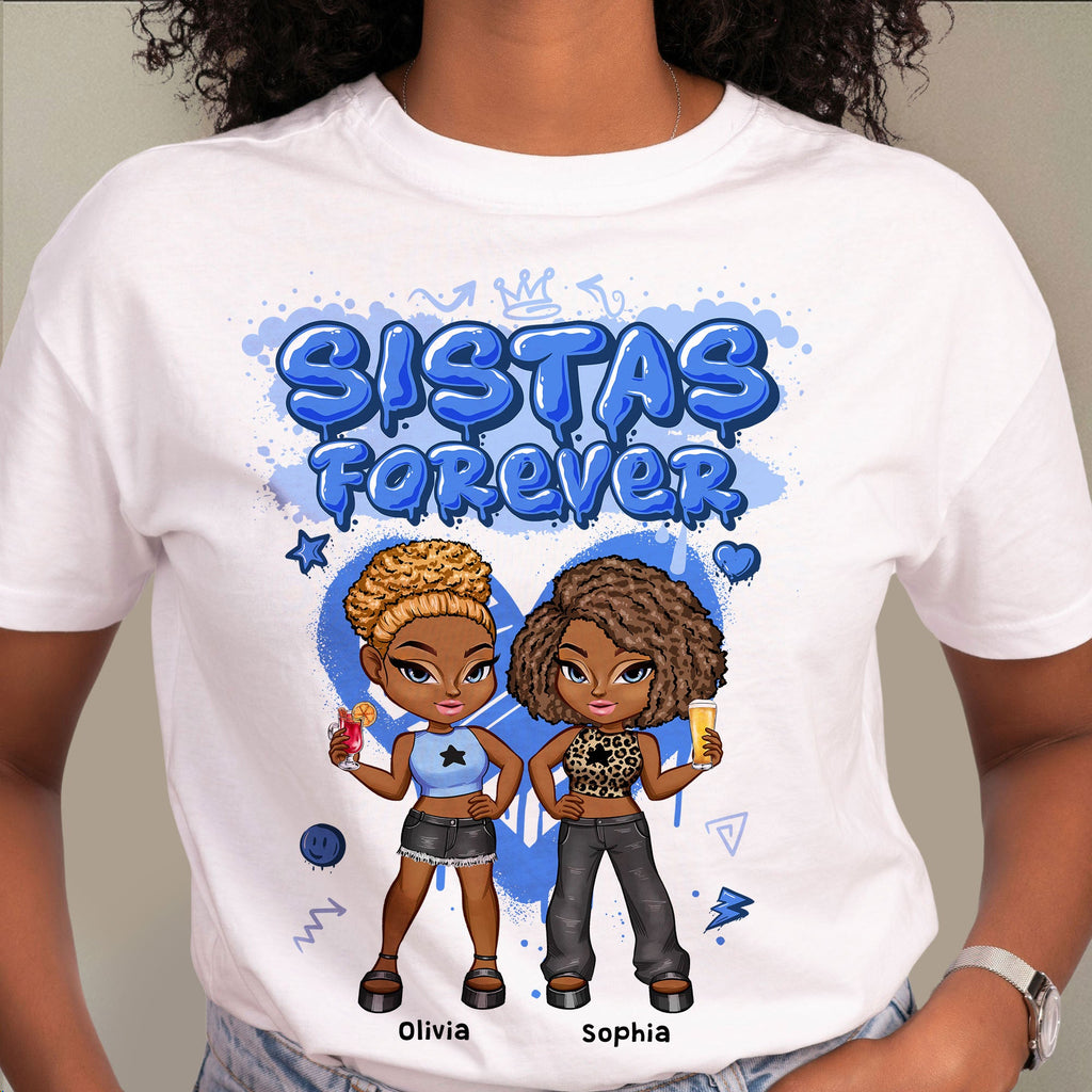 Besties Forever - Y2K Style - Matching Outfits For Friends - Personalized Shirt - Py Five Style