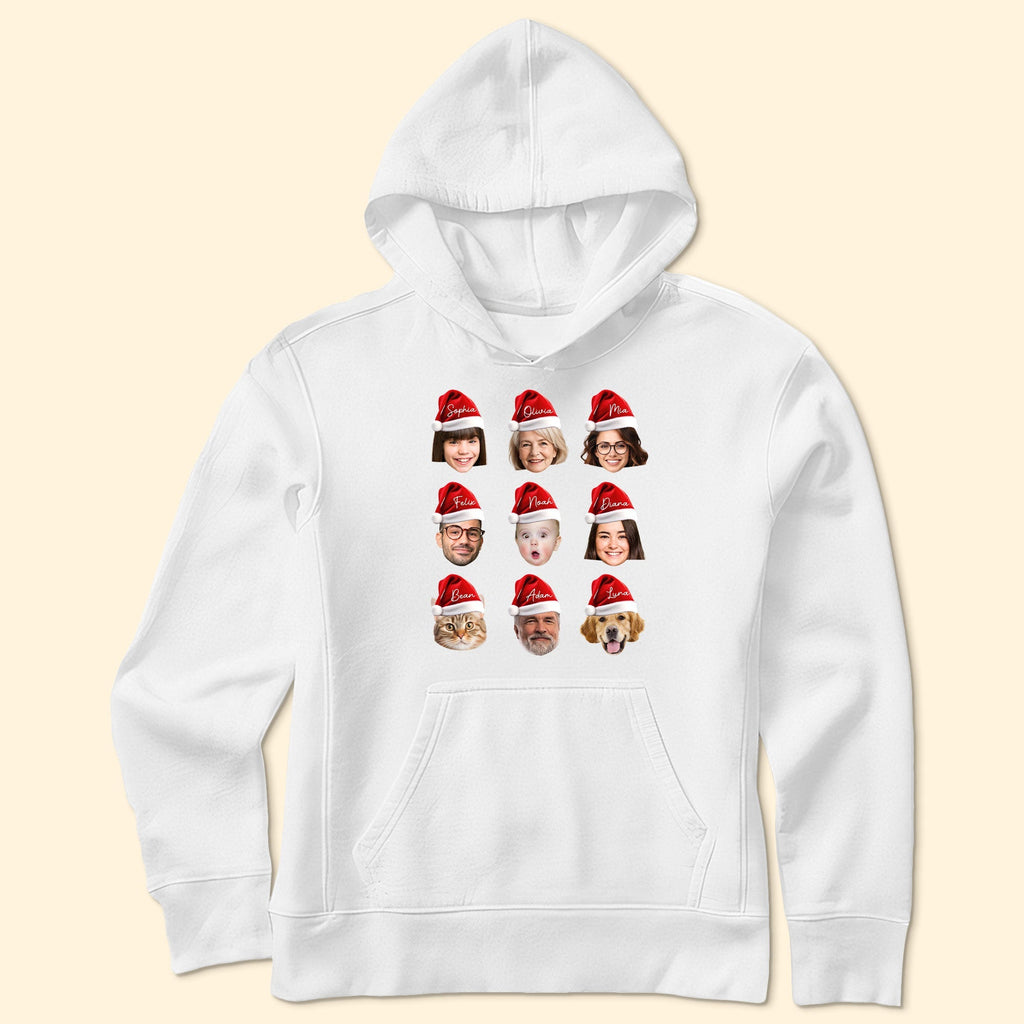 Funny Christmas Face - Personalized PhotoOne Size Shirt - Py Five Style