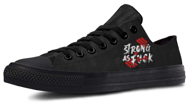 Strong As F Weightlifting Art Sneakers - Fitness & Gym Footwear - Py Five Style