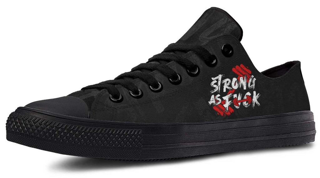Strong As F Weightlifting Art Sneakers - Fitness & Gym Footwear - Py Five Style
