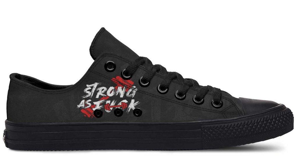 Strong As F Weightlifting Art Sneakers - Fitness & Gym Footwear - Py Five Style