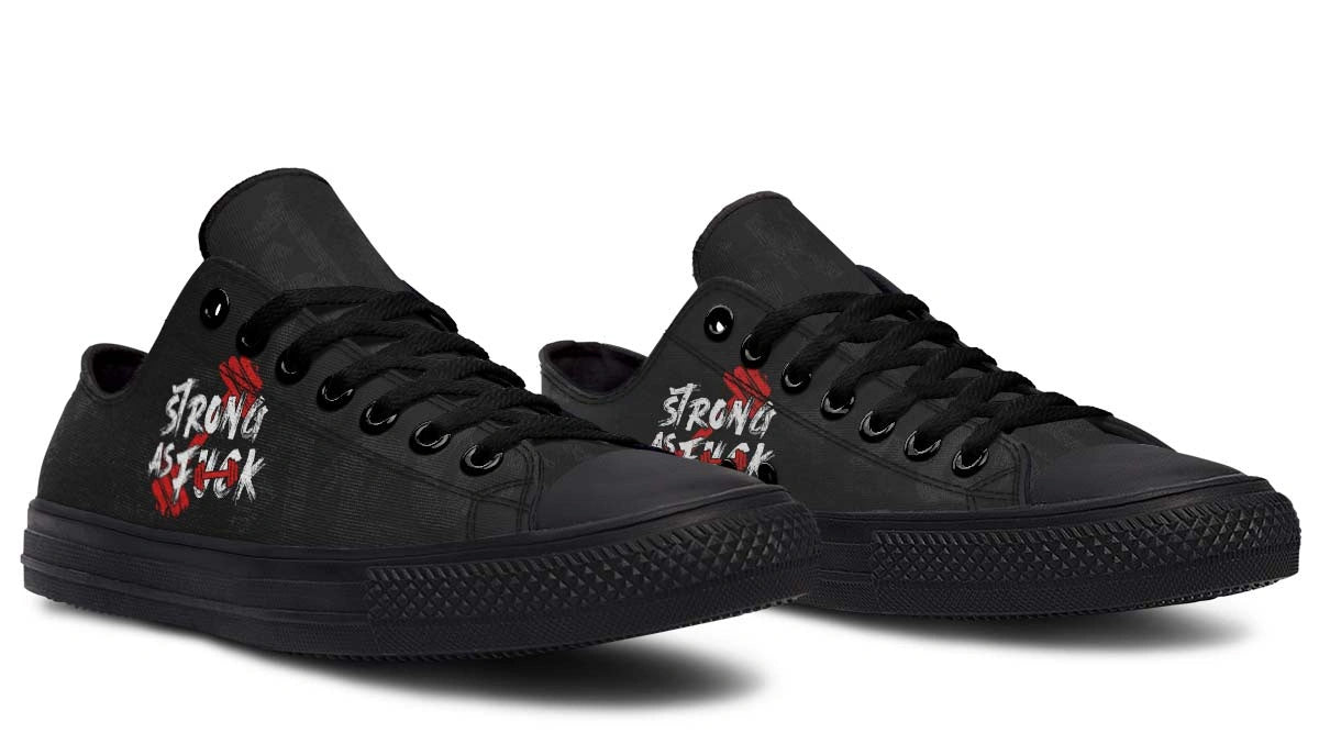 Strong As F Weightlifting Art Sneakers - Fitness & Gym Footwear - Py Five Style