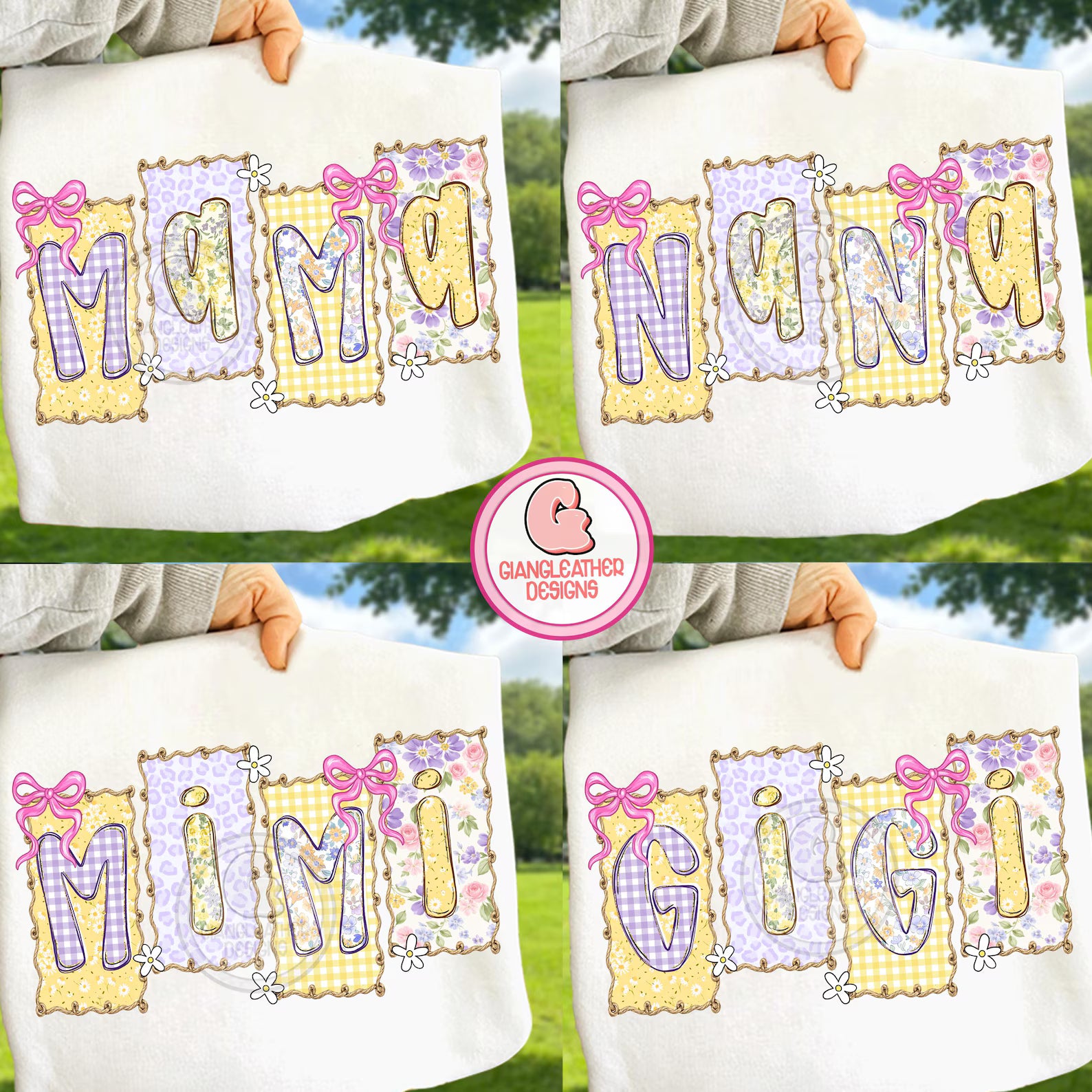 Floral Mama png bundle, Quilt Patchwork Mama Png